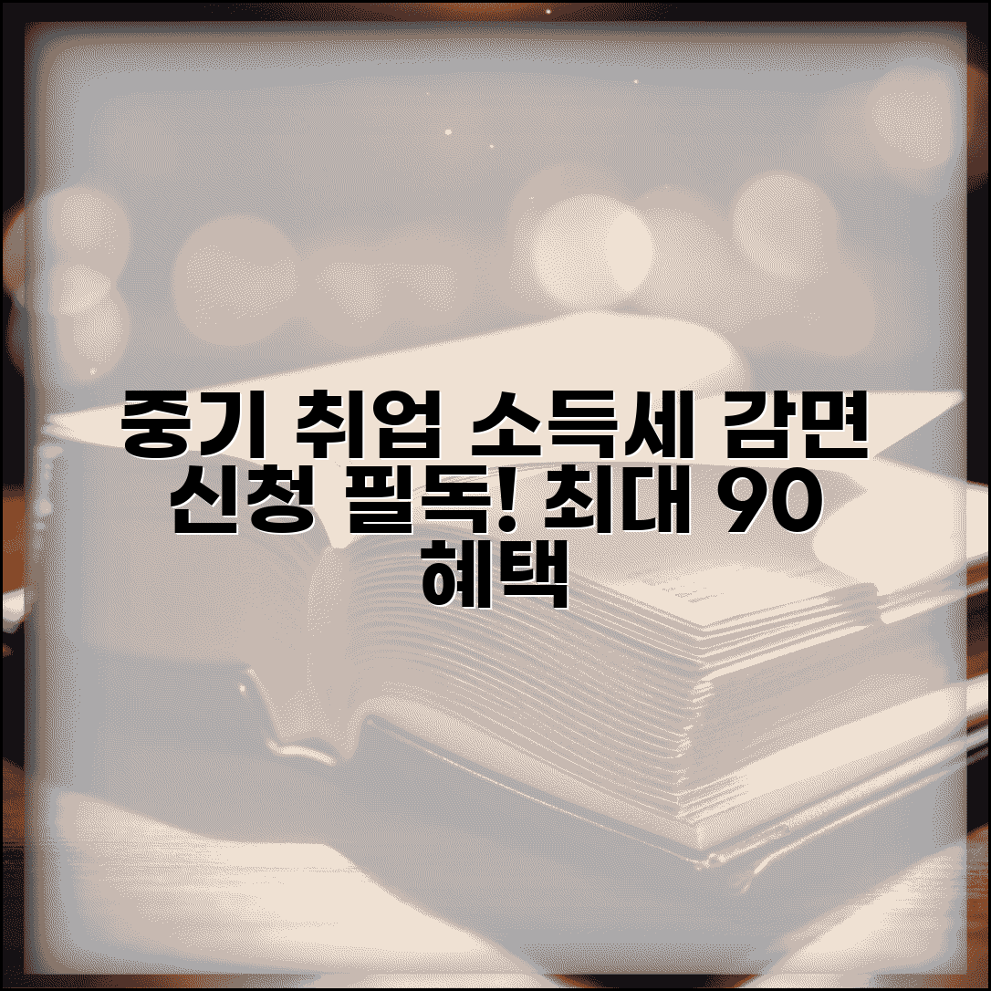 중소기업 취업자 소득세 감면신청서 | 중소기업 취업 소득세 감면 신청