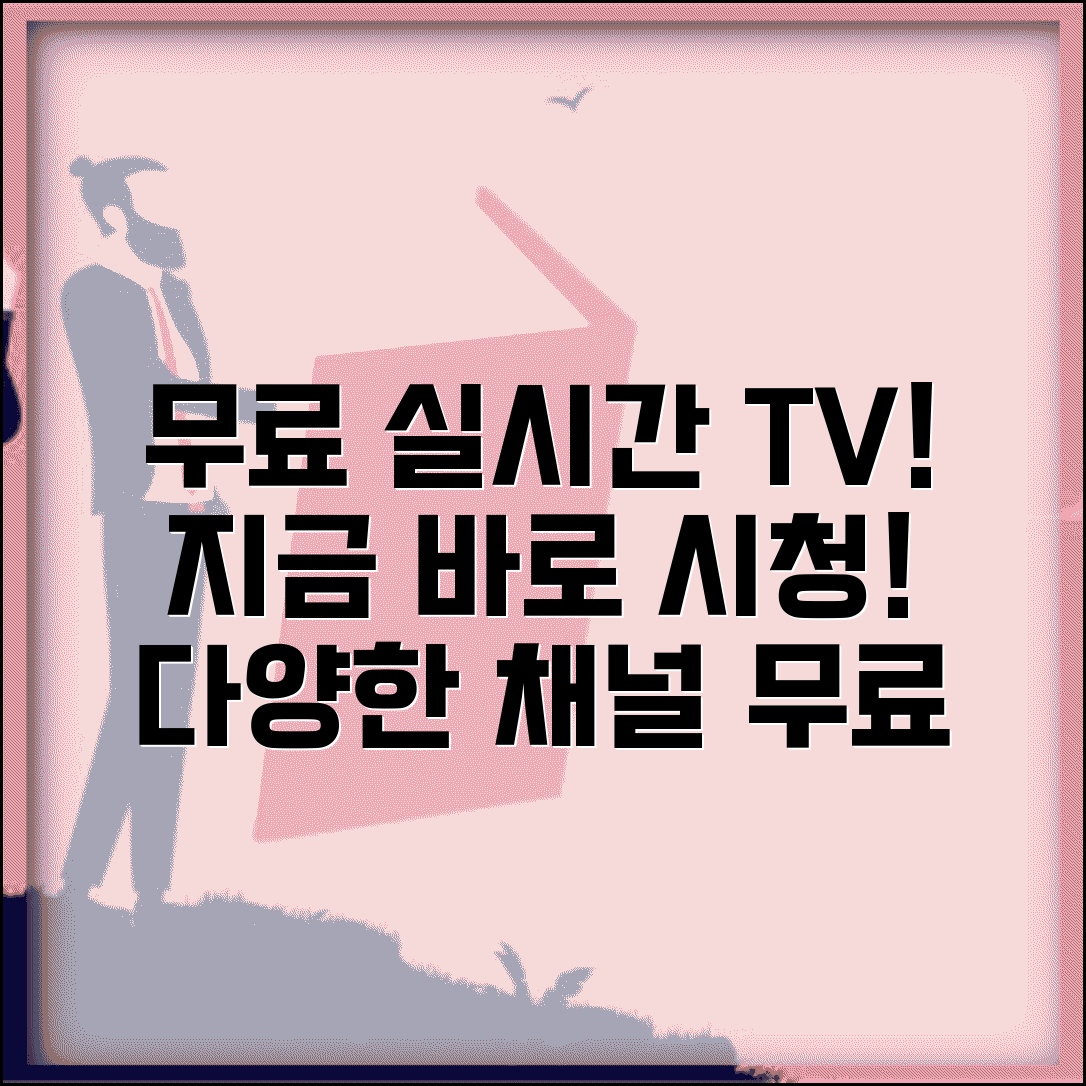 실시간티비무료보기 사이트 | 온라인 무료 실시간 TV 방송