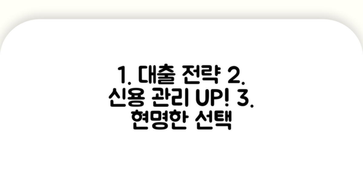 신용 관리와 함께하는 대출 전략