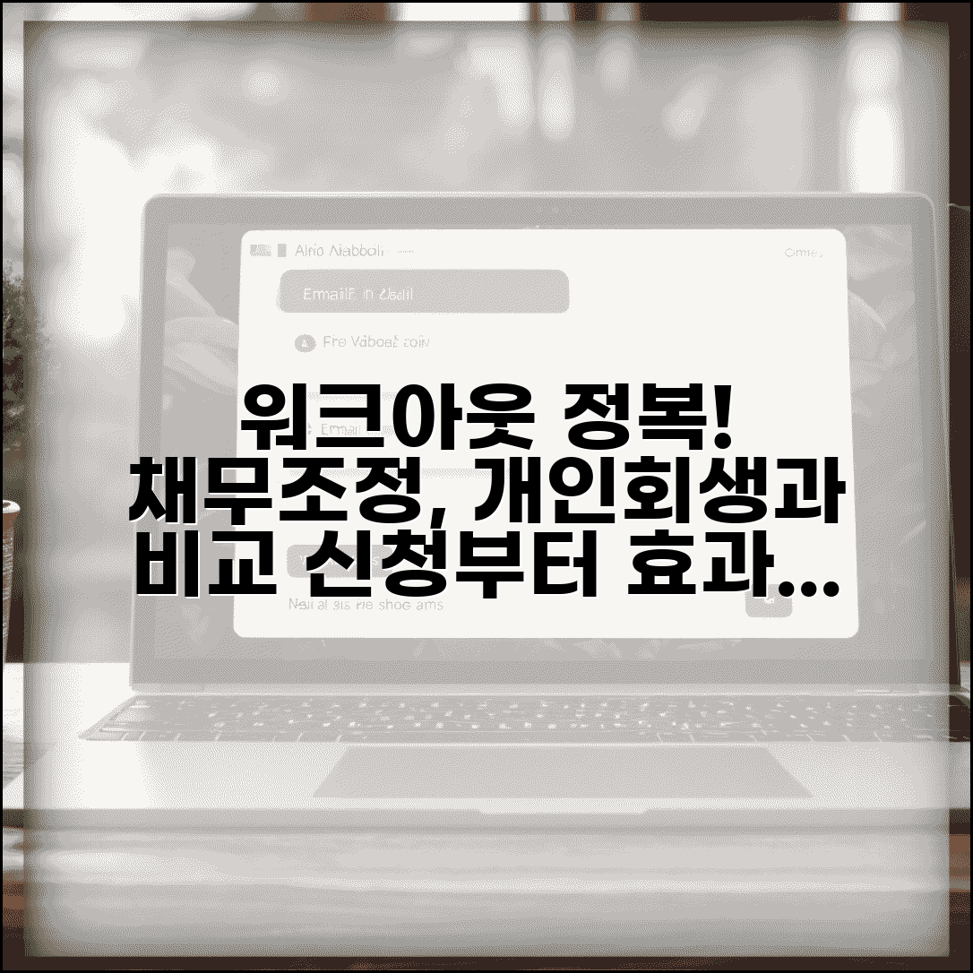 워크아웃 뜻과 개념 완벽정리 | 채무조정 제도 | 개인회생과 차이 | 신청대상 | 효과 | 기본상식