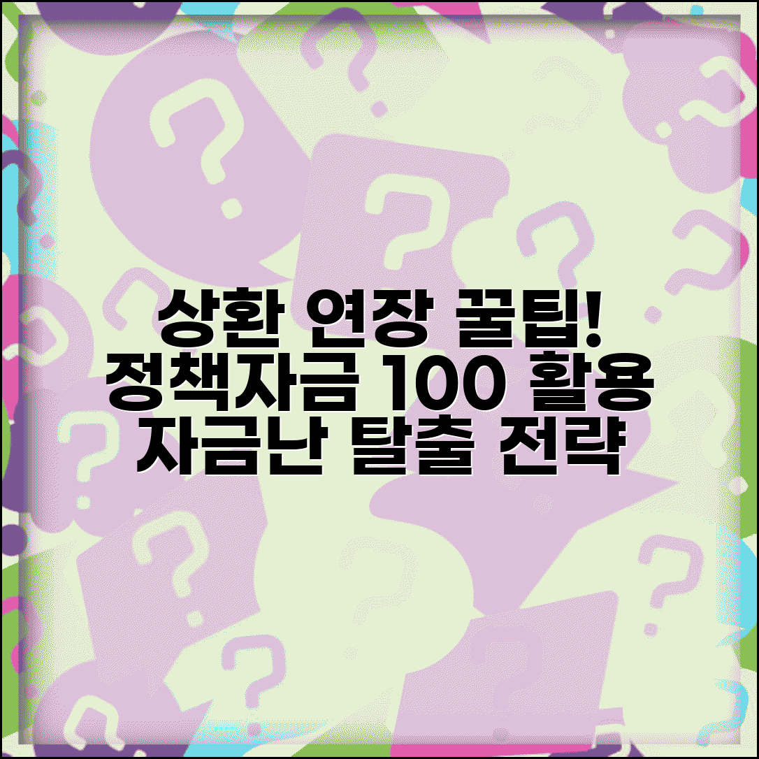 소상공인 정책자금 상환연장 신청법 | 지원 프로그램 총정리 | 자금난 극복 전략