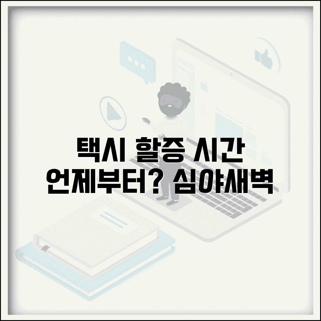 택시 할증 시간대 언제부터 | 심야 할증 새벽 할증 시간