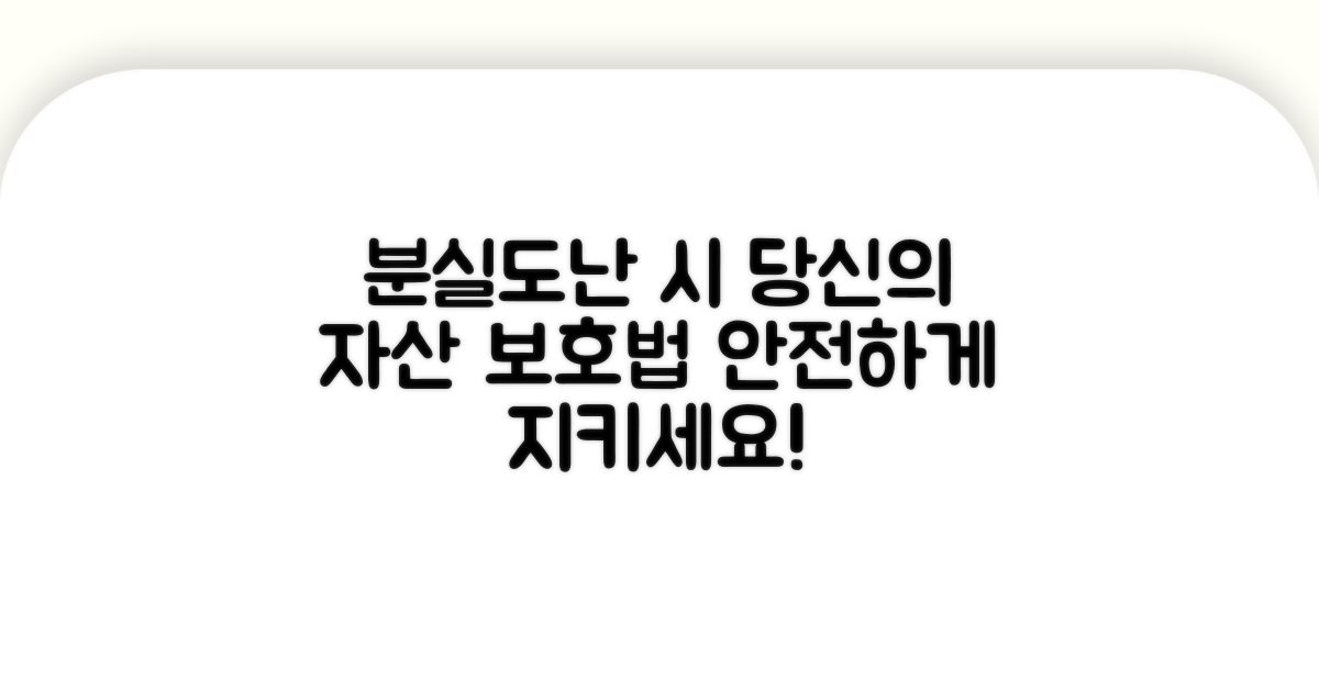 분실/도난, 어떻게 보호되나요?