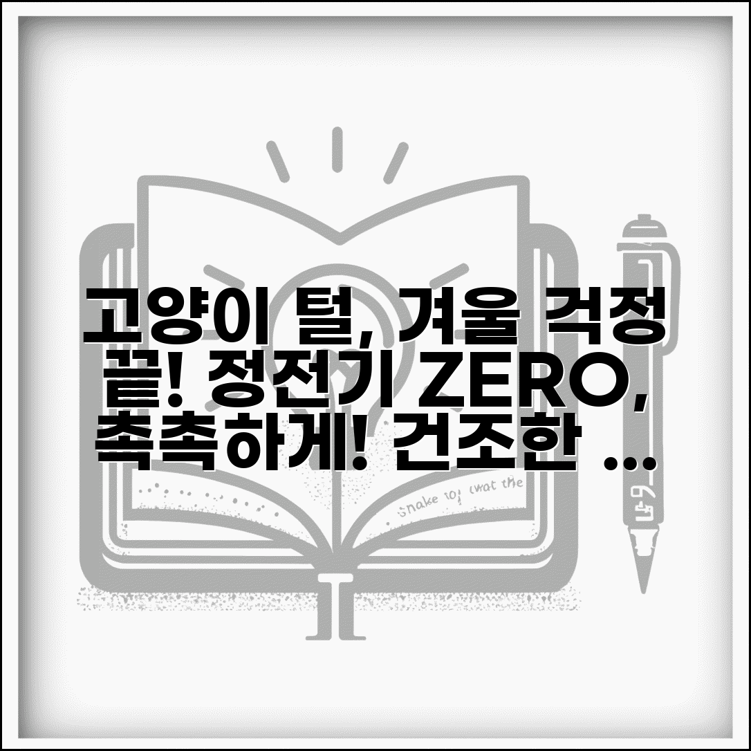 고양이 겨울철 털 관리 어떻게 해주는게 좋나요 | 겨울 고양이털 | 정전기 | 건조