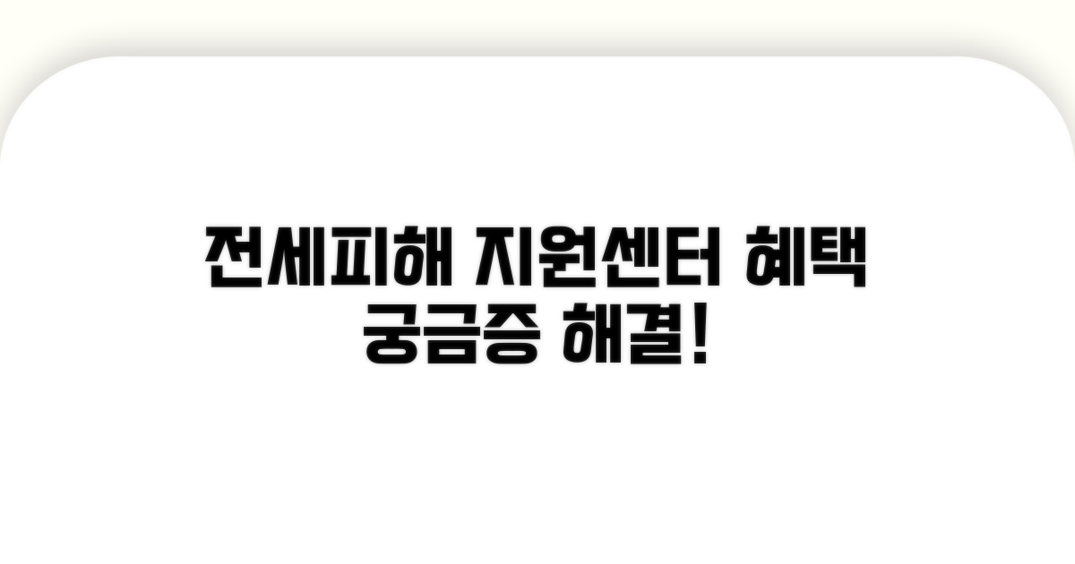 전세피해지원센터, 어떤 도움 받을까?