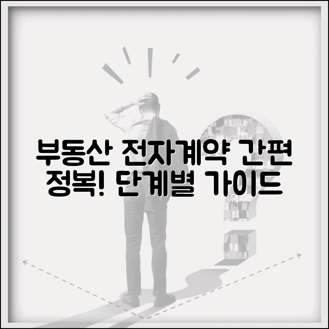 부동산 전자계약시스템 단계별 가이드 | 공인인증서 준비 | 전자서명 방법