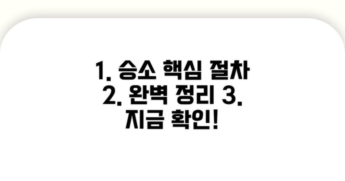 실전 승소 위한 핵심 절차 완벽 정리