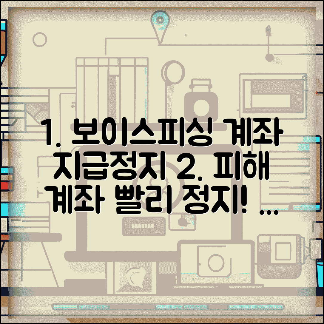 보이스피싱 계좌 지급정지 신청 절차 | 피해 계좌 정지 방법 및 주의사항 총정리