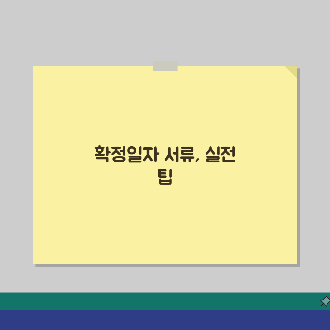 확정일자 필요서류 체크리스트 | 계약서부터 신분증까지 준비물 체험기, 직접 해봤어요!